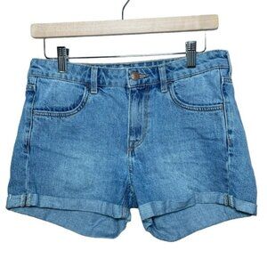 H&M Denim Shorts 6 Medium Summer Jean Short Mom Jeans Pant Bottom Beach Vacation
